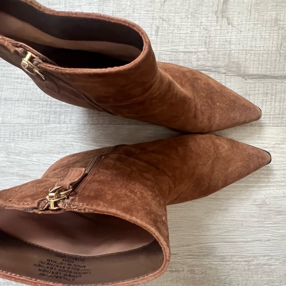 J. Crew Stevie Suede Ankle Booties size 7.5